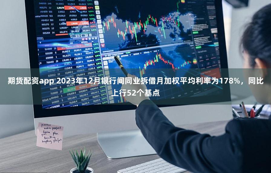 期货配资app 2023年12月银行间同业拆借月加权平均利率为178%，同比上行52个基点