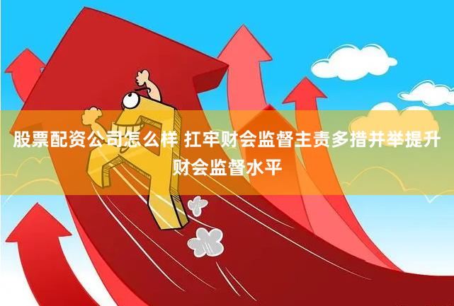 股票配资公司怎么样 扛牢财会监督主责多措并举提升财会监督水平